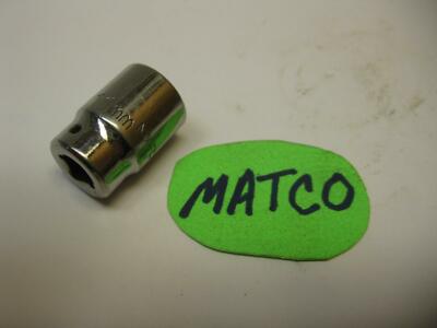 Matco tools USA 1/4” Drive 11mm metric 6 point Socket USA A11M6