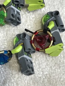 Lego Minifigure Atlantis 4 Diver Lot Ace Lance Axel Jeff 8077 30042 8075