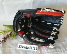 EASTON 9.5" SOFTBALL BASEBALL GLOVE MITT EKP95 BLACK RED T-BALL