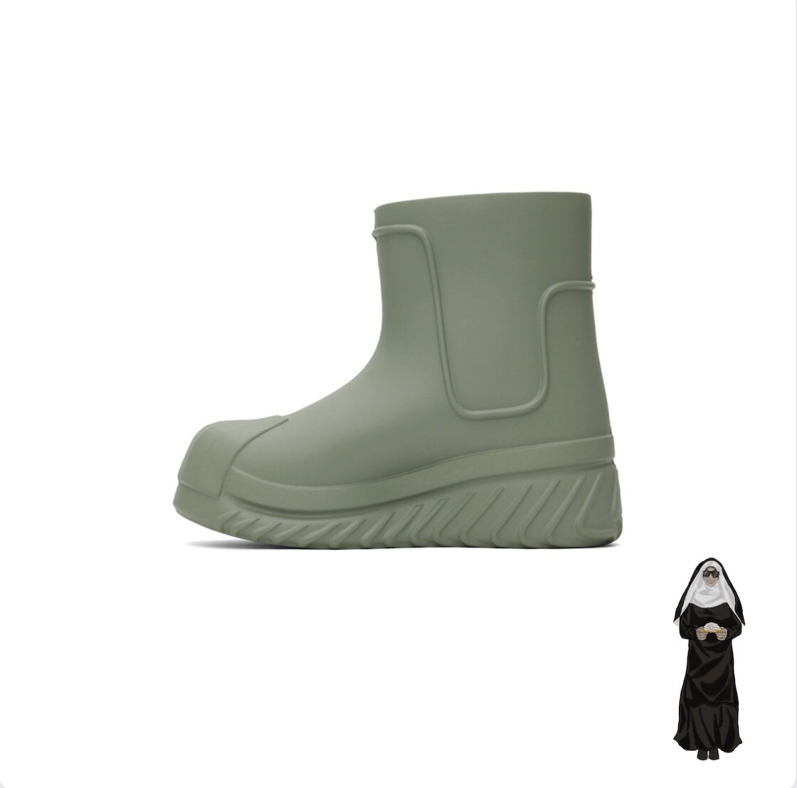 Adidas Green AdiFOM Superstar Boots | eBay