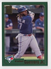 Vladimir Guerrero Jr. 2022 Topps Transcendent Through The Years Card 2001 /100