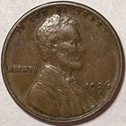 1926-S Lincoln Wheat Cent Extremely Fine XF Coin #17159