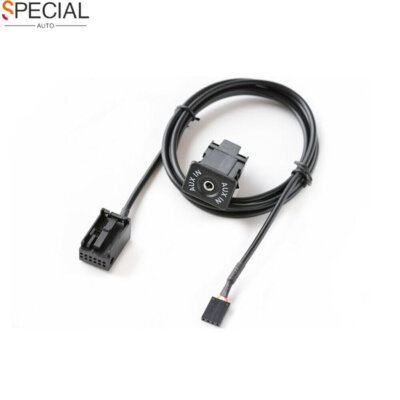 Auto Dash AUX CD In Audio Adapter Cable for BMW 1996-2003 E39 2001-2006 E53 X5