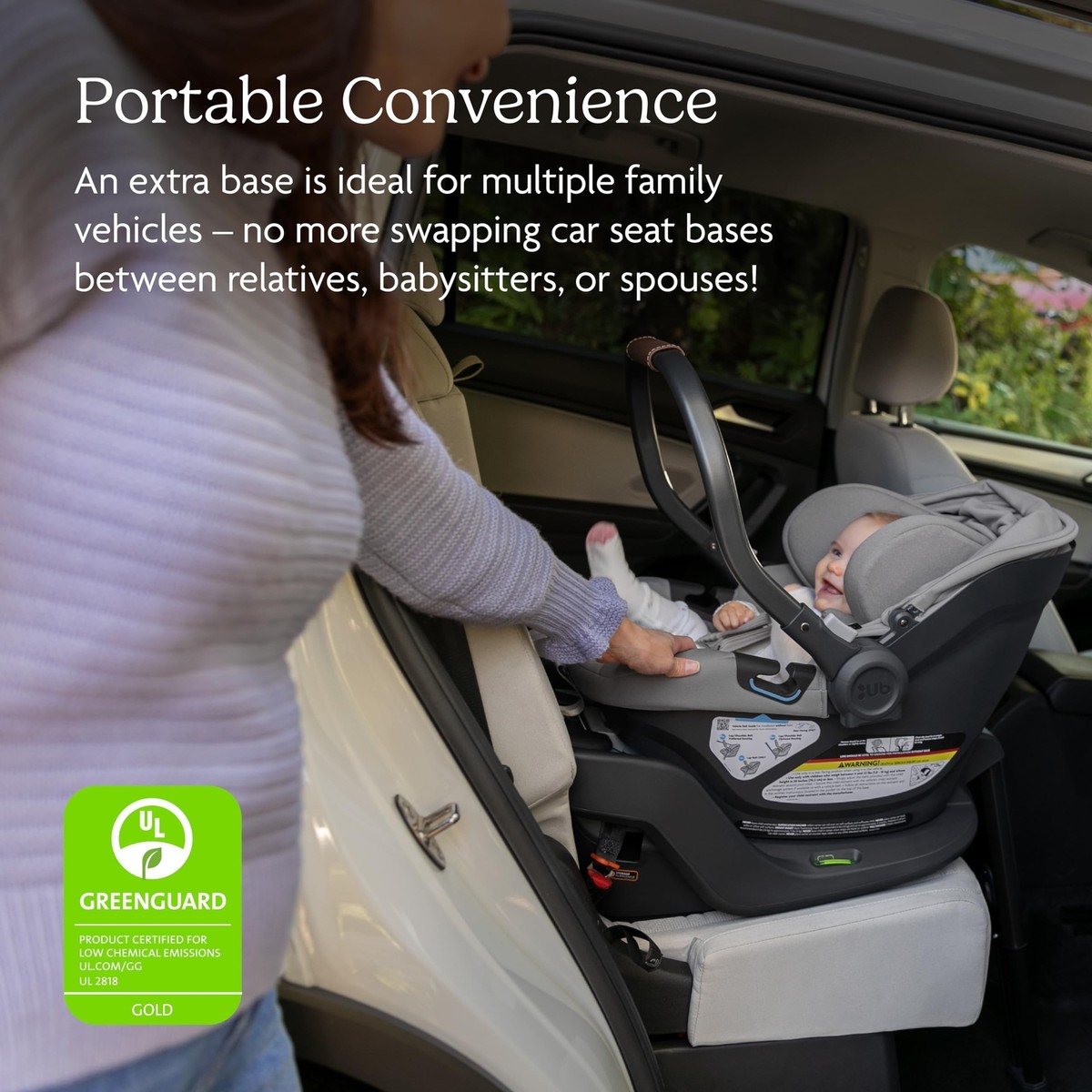 UPPABABY ARIA INFANT CAR SEAT EXTRA BASE 0901-ARB-US Inc