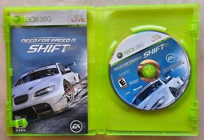 Need for Speed Shift (Microsoft Xbox 360, 2009) CIB, Complete