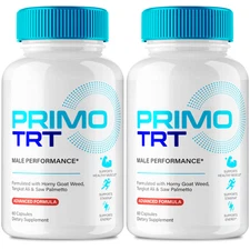 (2 Pack) Primo TRT Pills for Men, PrimoTRT ME for Male Health Support Capsules