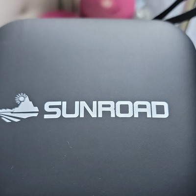 SUNROAD FR801 Smart Watch 51mm Black Metal Case, Black Silicone Band, Bluetooth