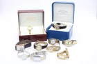 F x10 Ladies Rotary Quartz Wristwatches Inc Gold Tone Not Tested Etc