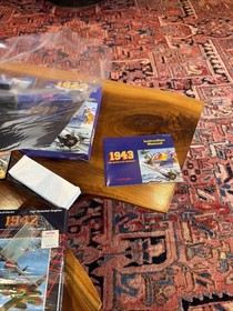 1942 & 1943 Nintendo NES Authentic Excellent w/ hangtag Mint box Poster Original