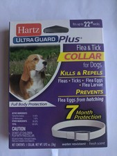 2 PACK Hartz UltraGuard Plus Flea Tick Dog Collar - Puppies - Water-Resistant