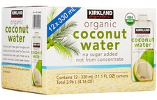 Kirkland Signature, Organic Coconut Water, 11...
