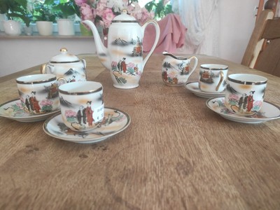 Kutami Made in Japan Geschirr Set vintage Wie Neu Unbenutzt 