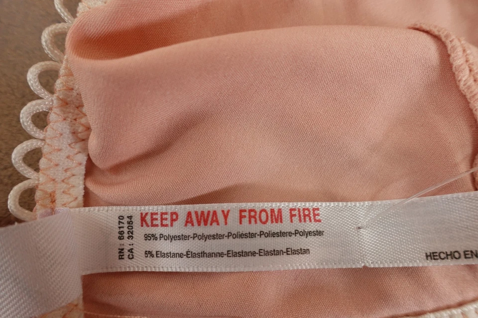 Nuevo bralette triángulo satinado rosa rubor talla grande Out From Under para mujer Foto 4 de 4