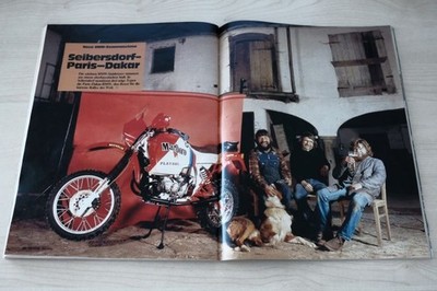 Motorrad 26/1984 BMW R 80 G/S ''Paris-Dakar'' mit 70PS in einer seltenen Vorstellu