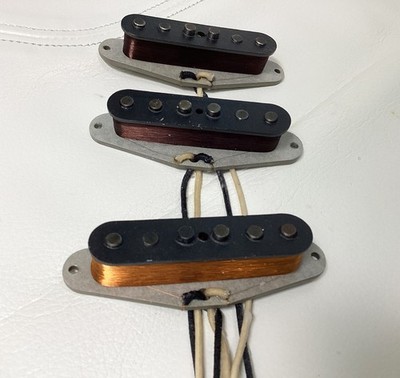 Gilmour Tribute Stratocaster Hand Wound Pickups fits Fender Wax Potted RW