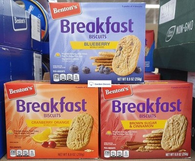 Break Biscuits 3 Flavors Blueberry, Cranberry Orange, Brown Sugar & Cinnamon ...