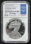 2017-S $1 SILVER AMERICAN EAGLE Congratulations Set NGC PF70 : EDMUND MOY  06794