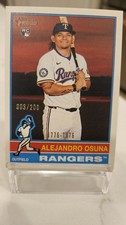 2025 Topps Heritage High Number - Alejandro Osuna #695 (RC) Bicentennial /200