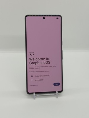 Google Pixel 7 Pro 128GB Degoogled GrapheneOS Privacy Smartphone 12GB RAM Black
