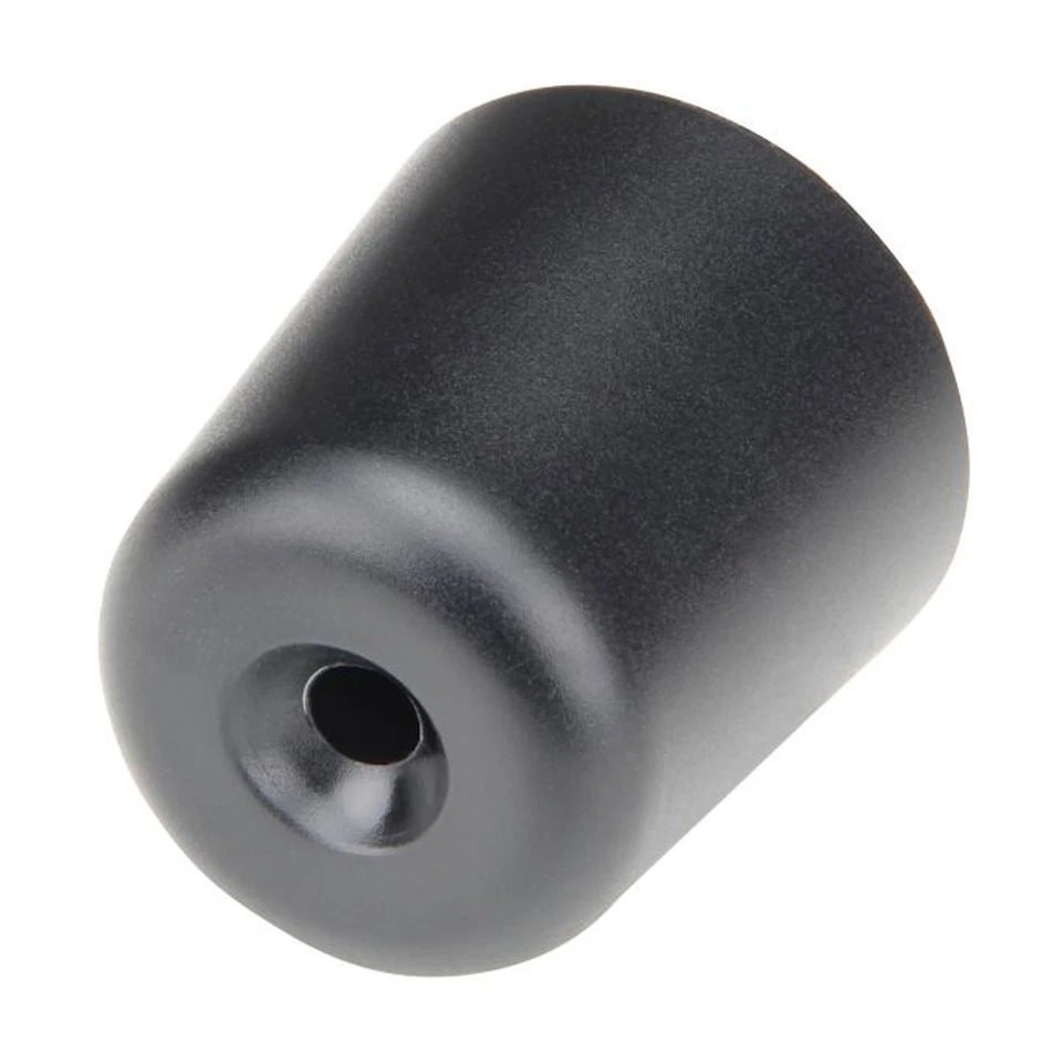 COPPIA TERMINALI MANUBRIO CONTRAPPESO NERO ORIGINALE PIAGGIO BEVERLY 125 300 350 - Immagine 2 di 4