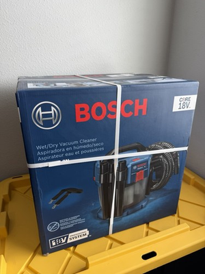 #ad *NEW SEALED* BOSCH 2.6 Gallon 7 HP Cordless Wet Dry Shop Vacuum Tool Only $125.00