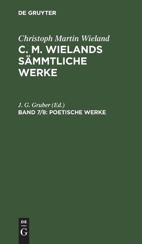 Poetische Werke (Hardback)