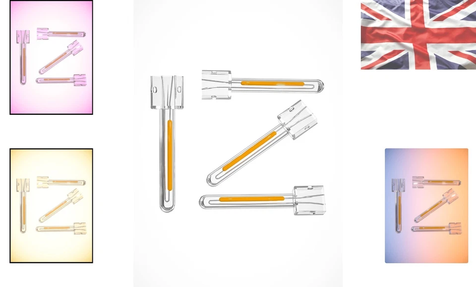 4 Pcs LED Filament Bulbs, 1 Watt, 2700K Warm White, Perfect for Festoon Lighting - Image 2 of 4