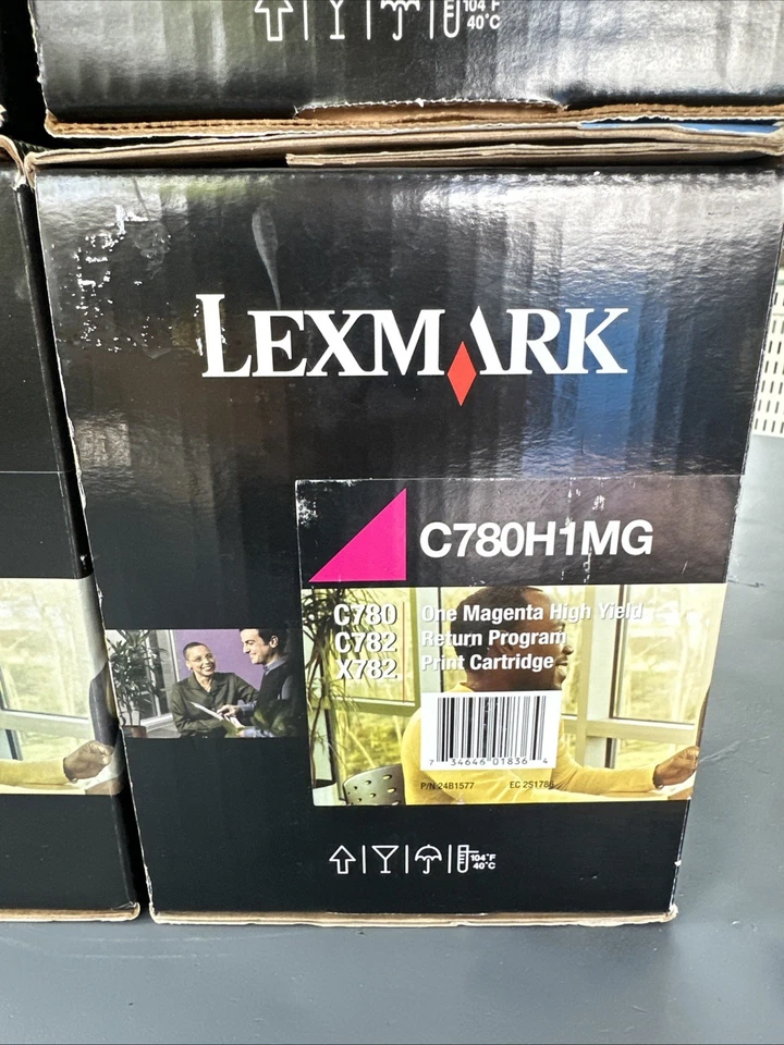 NEW Lexmark C780H1CG C780H1YG C780H1MG C780H1KG OEM Genuine Toner Set C780 TRI - Image 4 of 4