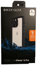 Body Glove Tidal Waterproof Case For iPhone 14 Pro Black/Clear NEW SEALED