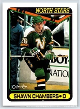 1990-91 O-Pee-Chee Shawn Chambers Minnesota North Stars #192