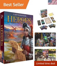 Cartographers Heroes Board Game | Standalone Expansion & Core Game