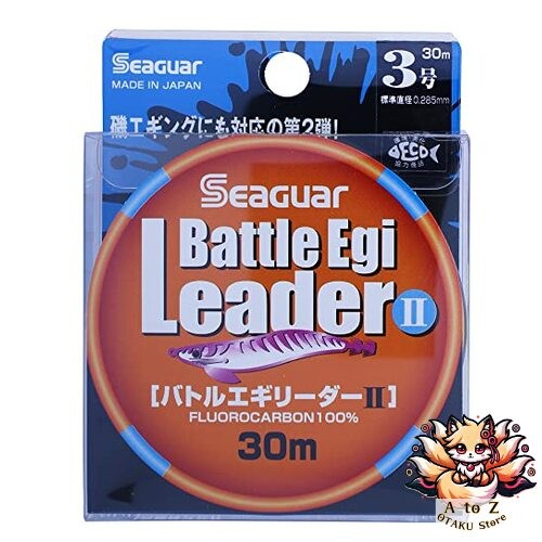 Seaguar Fluorocarbon Fishing Line - 300m Spool, No. 8, Clear - High Visibility Markings Every 25m, Great Sinking & Durability