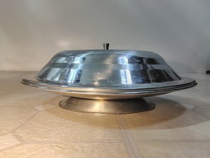 VOLLRATH #46732 Catering Serving Pedestal Oval Server 18-8 Stainless Steel