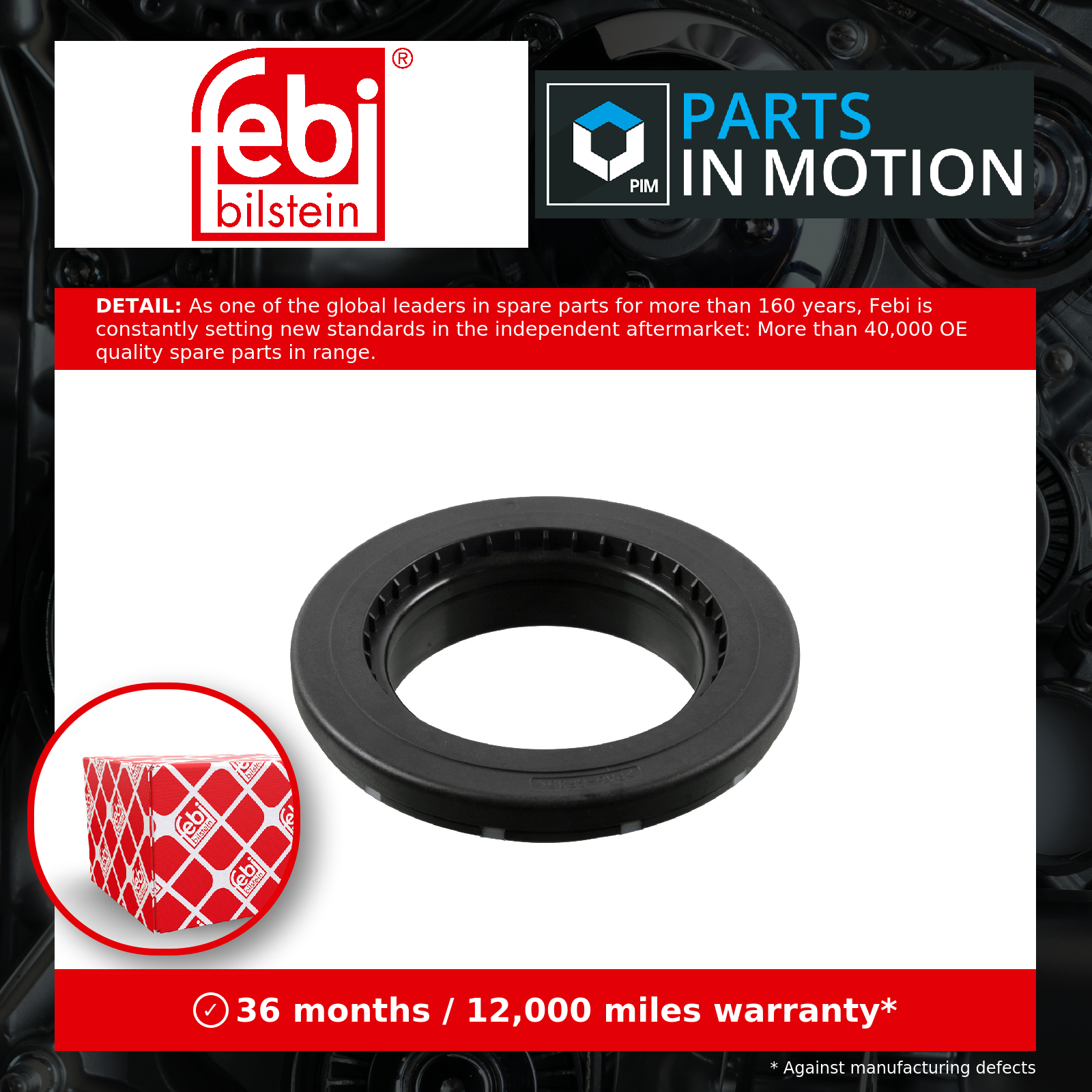 Febi Bilstein Car Ball Bearing for BMW 193828 - Image 6