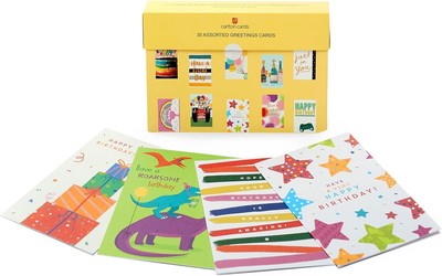 Bright Designs Multipack mit 30 verschiedenen Geburtstagskarten