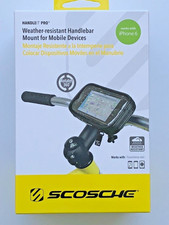 Scosche Weather-Resistant Bike Mount Cast for Cell Phones iPhone 7 SE 6S 6 5 4