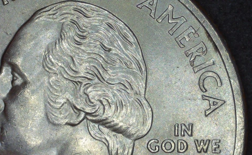 2006 Colorado State Quarter Die Chip US Error Coin 25c - Image 3 of 4