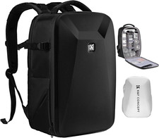 K F CONCEPT Camera Backpack,Hardshell Photography DSLR Camera Bag