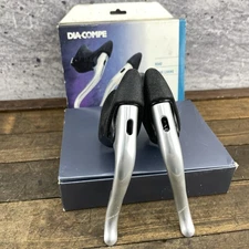 Dia-Compe BRS 400 Compact Road Brake Levers NOS New Aero Drop Bar Set 80s 90s