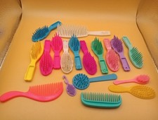 Assorted Lot of Doll Hair Brushes Combs Barbie and Others