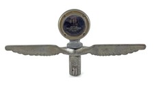 Rare Vintage Ford Boyce Winged Hood Cap Emblem Temperature Gauge Moto Meter Co