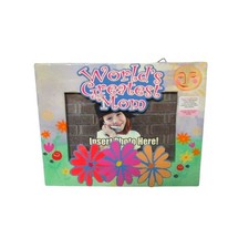 Novelty World s Greatest Mom Photo Frame 4x6 Inches Record a Personal Message
