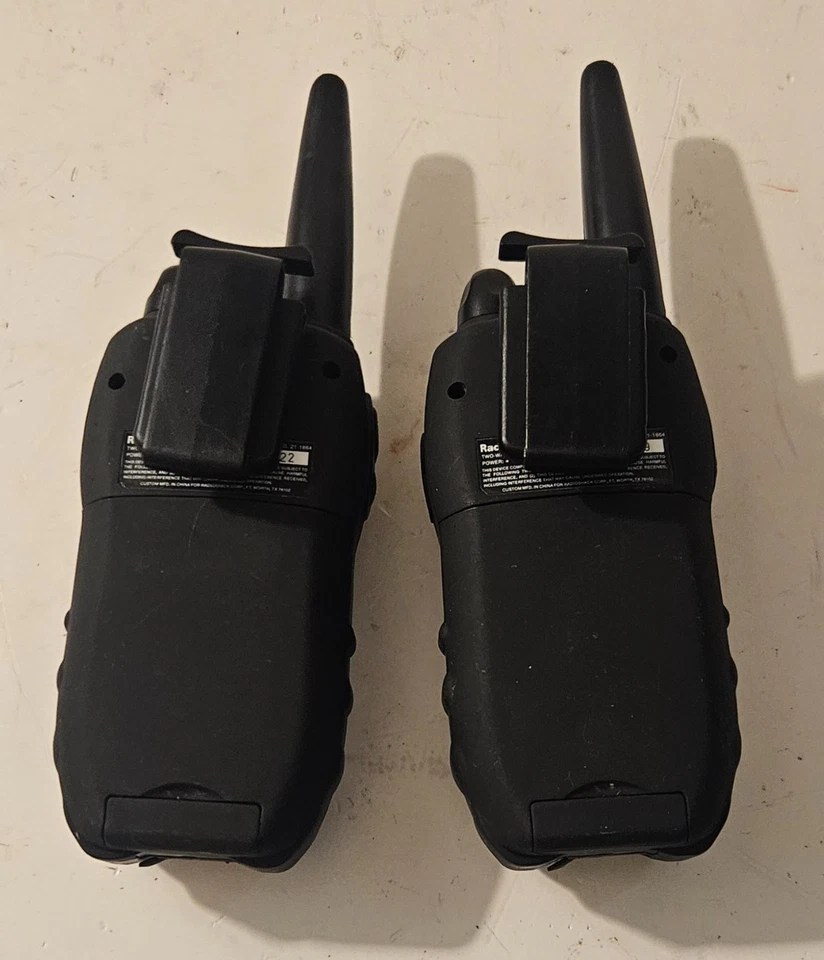 2 Vintage Radio Shack 2-Way Personal Radios #21-1864 Walkie Talkie 14 channels - Image 4 of 4