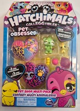 Hatchimals CollEGGtibles Pet Obsessed Pet Shop Multi-Pack New.