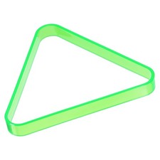 Biliardo Triangolo Cremagliera,8-Palla Triangolo per 2-1/4" Biliardo Palle,Verde