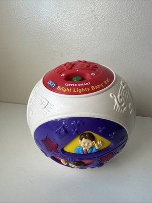 Vtech LITTLE SMART Bright Lights Baby Ball, Interactive Crawl & Learn, Sound VTG