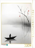 Calvendo Puzzle Morning Silence | 2000 Pieces, Finished Size 35.4 × 26.4 In (90