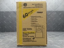 GE 60 Amp 240-Volt Non-Fuse Metallic AC Disconnect TFN60RCP