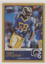 2019 Score Gold Zone 22/50 Cory Littleton #300 7m3
