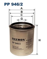 Filtron PP 946/2 Kraftstofffilter FüR Chrysler, Jeep